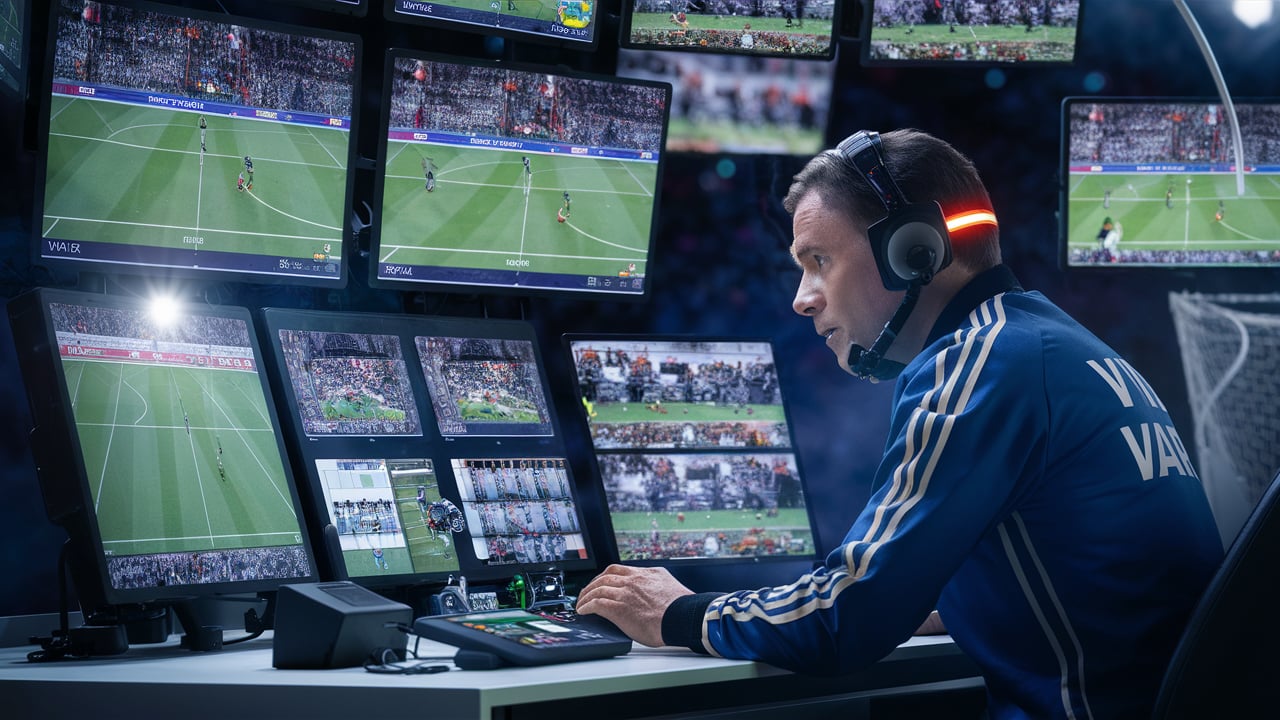 VAR 技術在足球中的精準革命:揭開越位判罰的真相